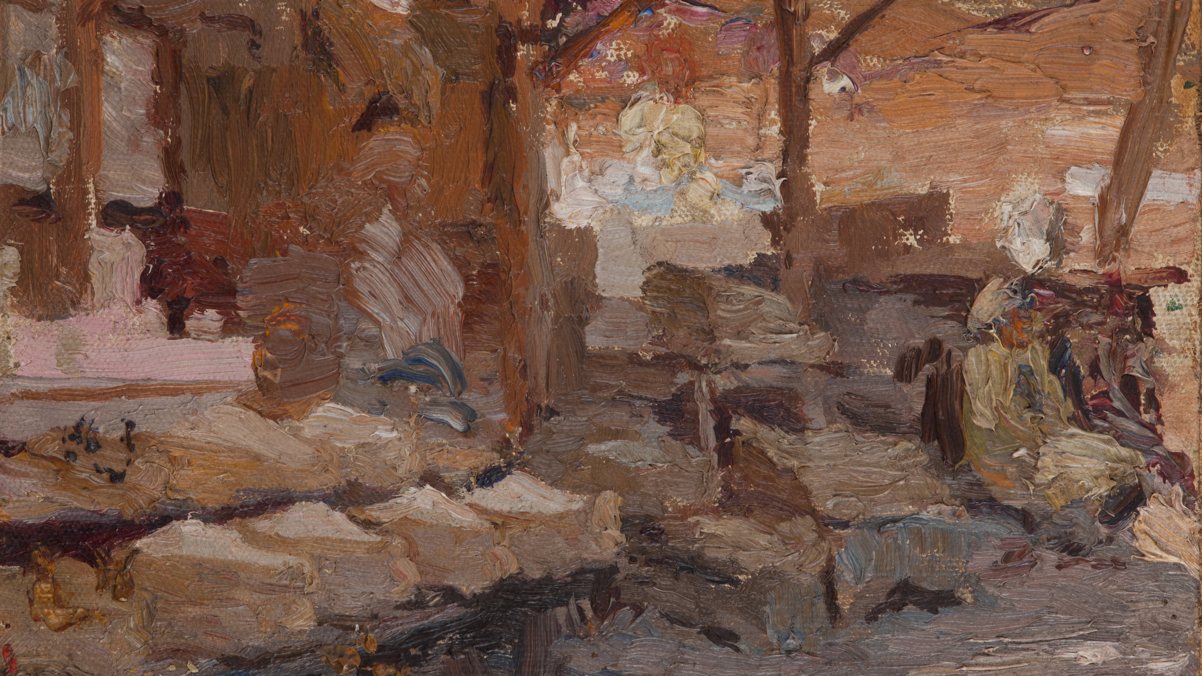 Terracotta Courtyard Study
